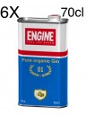 (6 BOTTLES) Gin Engine - Pure Organic Gin - 70cl