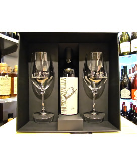 Vendita online Ca' del Bosco Maurizio Zanella 2004. Shop on line vino Rosso di Ca' del Bosco Confezione regalo con due bicchieri