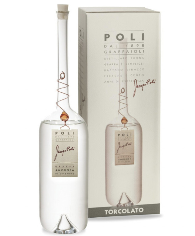 Poli - Grappa Amorosa di Settembre - Vespaiolo - 50cl - Astucciata