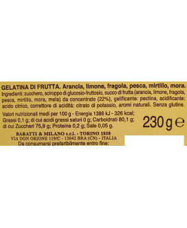 Baratti - Fruit Jelly - Box - 400g