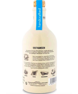 Knut Hansen - Dry Gin - Bottiglia in Ceramica - 50cl