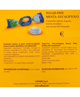 Caffarel - Mint Eucaliptus Sugar Free - 250g