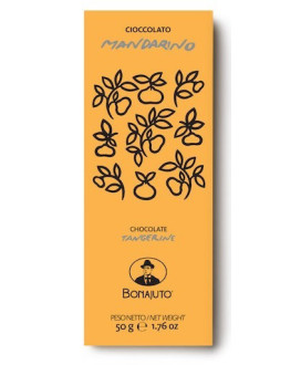Dolceria Bonajuto Modica, Italian Chocolate bars with Tangerine