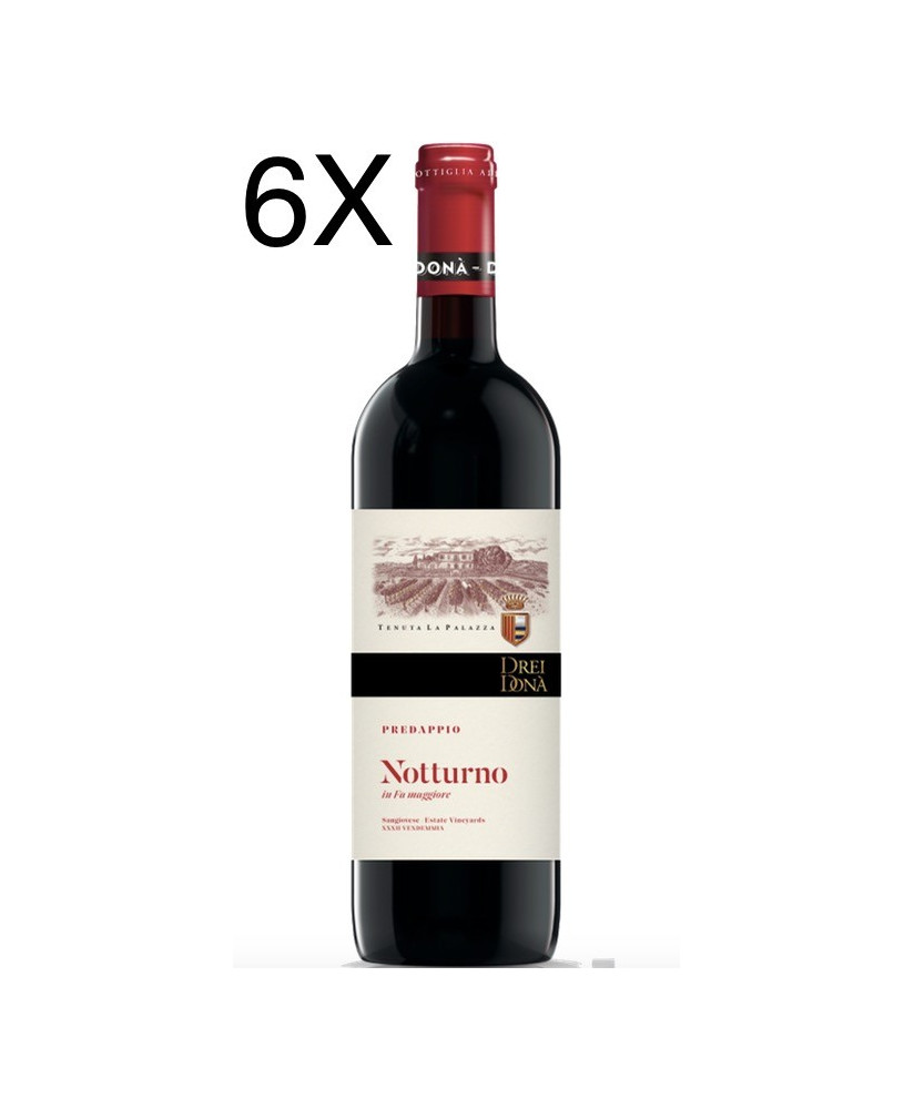 (6 BOTTIGLIE) Drei Donà - Tenuta la Palazza - Notturno 2021 - Sangiovese DOC - 75cl