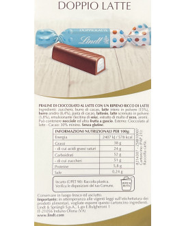 Vendita online cioccolatini Lindt Bastoncini Doppio Latte. Shop on line praline doppiolatte Lindt e Sprungli.  Bastoncino di cio