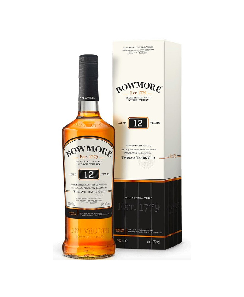 Bowmore - 12 Years Old - Islay Single Malt Scotch Whisky - 70cl