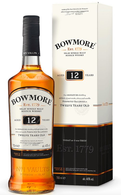 Bowmore 12 years old vendita online whisky scozzese torbato