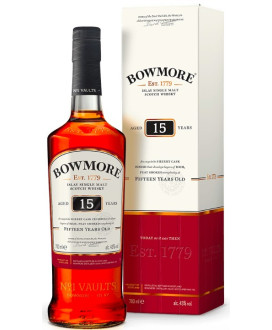 Bowmore - 15 Years Old - Islay Single Malt Scotch Whisky - 70cl