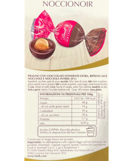 Vendita online cioccolatini Lindor Noccionoir, fondente con nocciola intera. Lindt & Sprüngli a €32,00 al Kg. Shop on-line ciocc