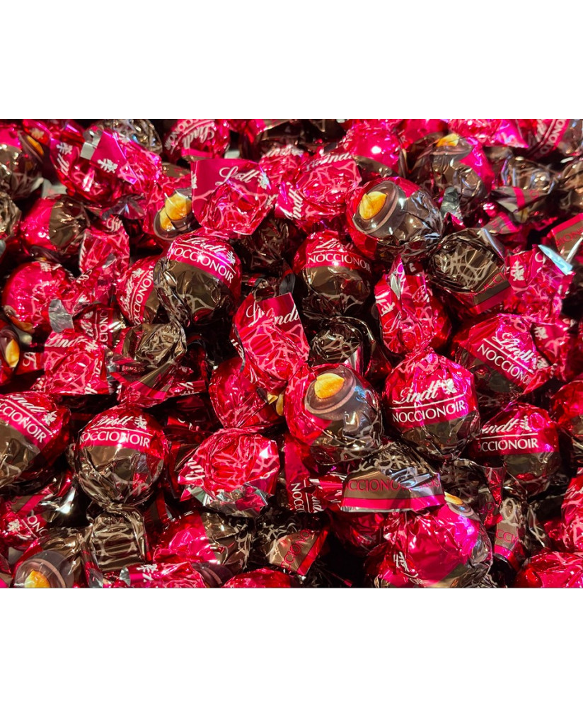 Vendita online cioccolatini Lindor Noccionoir, fondente con nocciola intera. Lindt & Sprüngli a €32,00 al Kg. Shop on-line ciocc
