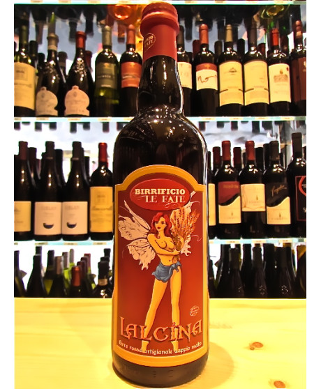 Vendita online LALCINA birra artigianale Rossa doppio malto del birrificio Le Fate, la birra dei Monti Sibillini, Comunanza, pro