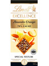 Lindt - Excellence - Orange Amandes - 100g - NOVITA'