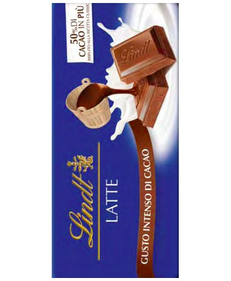 Lindt - Milk - Extra cocoa Bar - 100g