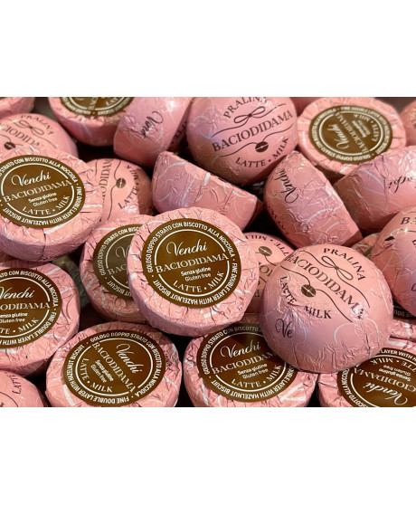 Venchi - Pralina Bacio di Dama Latte - 100g Venchi - Pralina Bacio di Dama Latte - 100g
