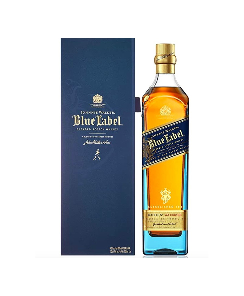 Johnnie Walker - Blue Label - Blended Scotch Whisky - Gift Box - 70cl