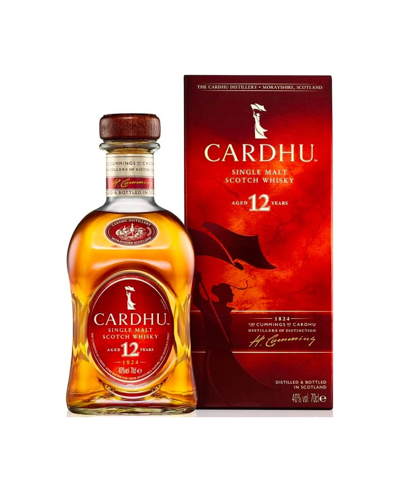 Cardhu - 12 Anni - Single Malt Scotch Whisky - Astucciato - 70cl