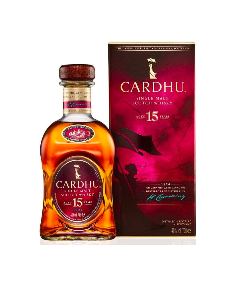 Cardhu - 15 Anni - Single Malt Scotch Whisky - Astucciato - 70cl