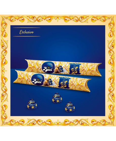 Perugina - Dolce e Gabbana - Bacio Classico - Scatola Barocco Metallo - 325g Perugina - Dolce e Gabbana - Bacio Classico - Scatola Barocco Metallo - 325g