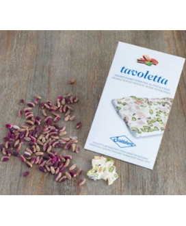 Online sales Scaldaferro nougat, covered in chocolate, nougat Veneto. Shop online bar of nougat brittle sun almonds, covered wit