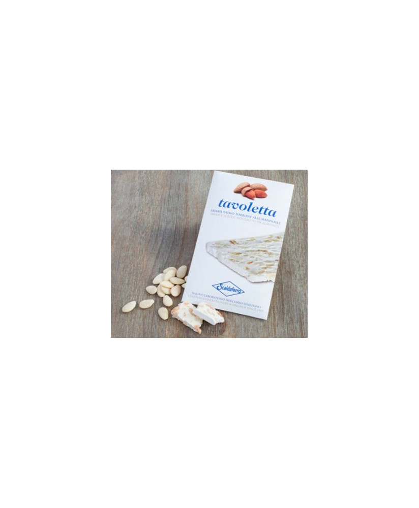 Vendita online Torrone Scaldaferro di sole mandorle e miele, Mandorlato Veneto. Shop on line al miglior prezzo!!!