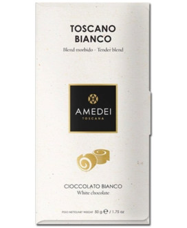 Vendita online tavolette di cioccolato Amedei Toscano White. Shop on line tavolette Amedei, cioccolato al latte bianco