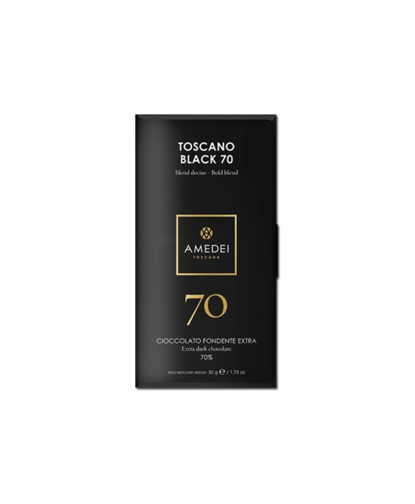 Vendita online tavolette di cioccolato Amedei Tuscany. Shop on line tavolette Amedei FONDENTE EXTRA 63% , cioccolato TOSCANO BLA