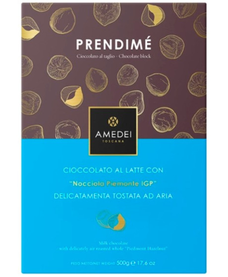 Amedei Prendimè, Milk Chocolate with hazelnuts - online sale of Amedei Toscana chocolate bars Amedei Prendimè, Milk Chocolate with hazelnuts - online sale of Amedei Toscana chocolate bars