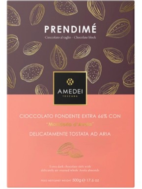 Amedei - Prendimè - Dark Chocolate and Almonds - 500g