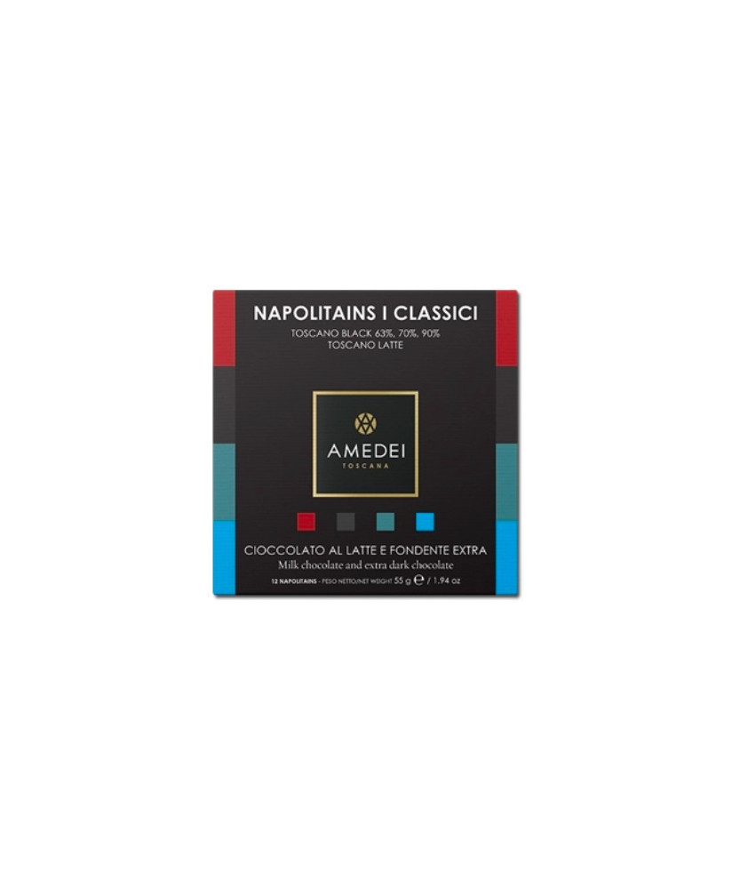 Amedei - Selezione "I Classici" - 12 Napolitains Assortiti - 55g