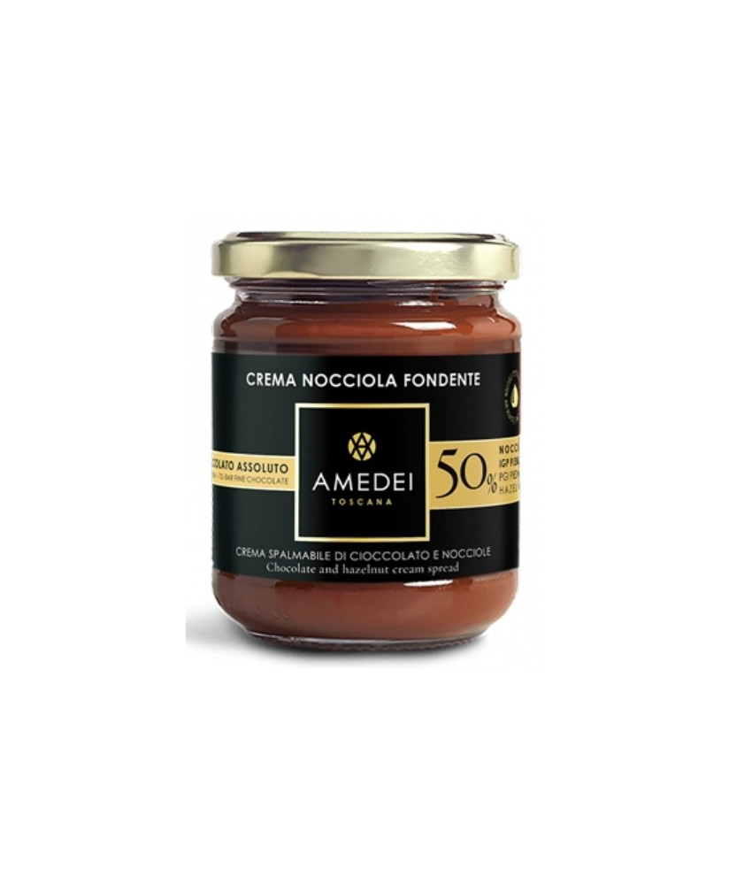 Amedei dark chocolate cream spreadable like a quality nutella shop online | corso101.com
