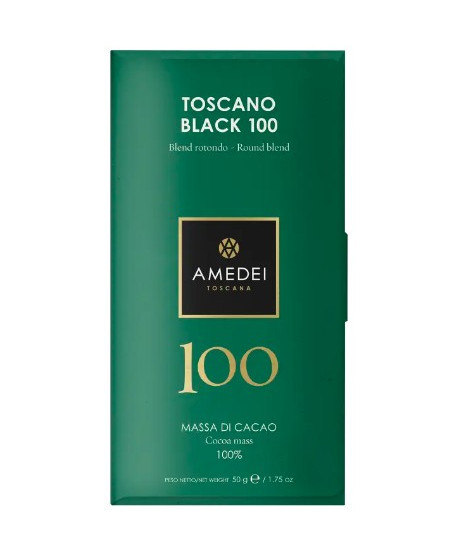 Amedei - Toscano Black - 100% Cocoa - 50g