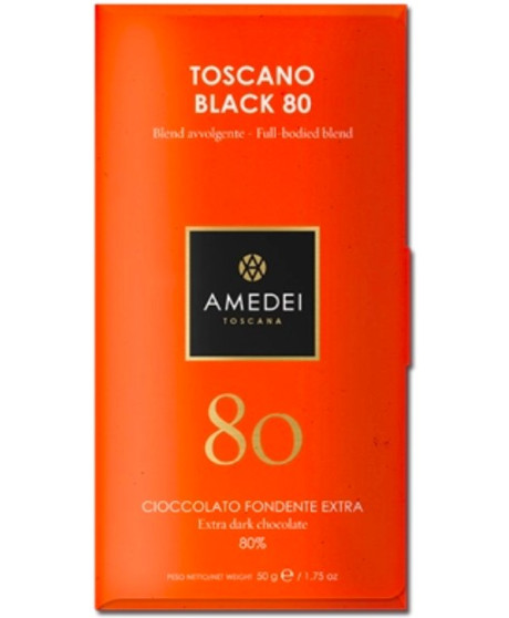 Amedei - Toscano Black - 80% Cocoa - 50g