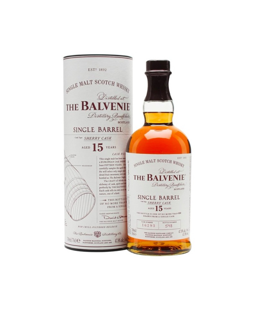 The Balvenie - Carribean Cask 14 years old - Single Malt Whisky - Gift Box - 75cl