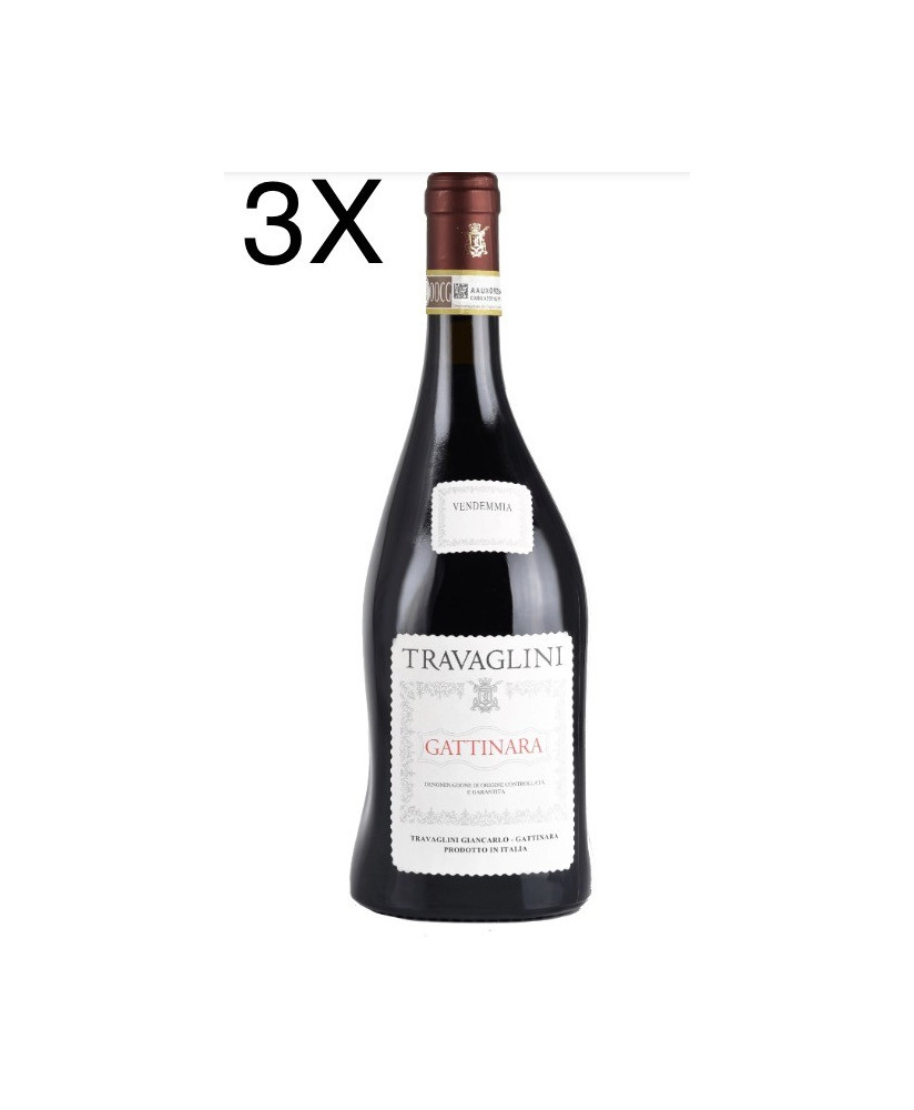 (3 BOTTLES) Travaglini - Gattinara 2020 - DOCG - 75cl