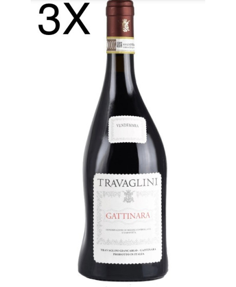 (3 BOTTLES) Travaglini - Gattinara 2020 - DOCG - 75cl