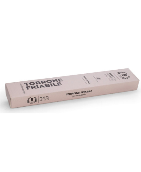 Bedetti - Friabile 250g - Torrone con Mandorle