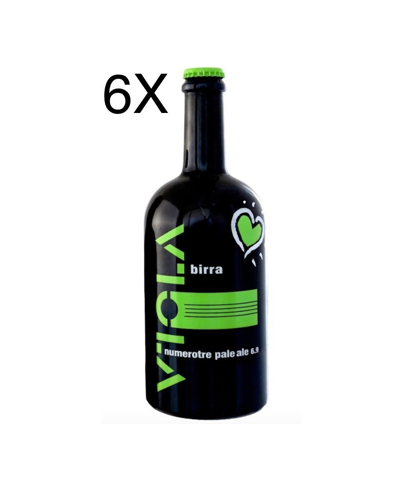 BIRRA VIOLA - NUOVA NUMEROTRE. Vendita online birra artigianale Viola bionda doppio malto. PRODOTTA ED IMBOTTIGLIATA PER: BIRRA 