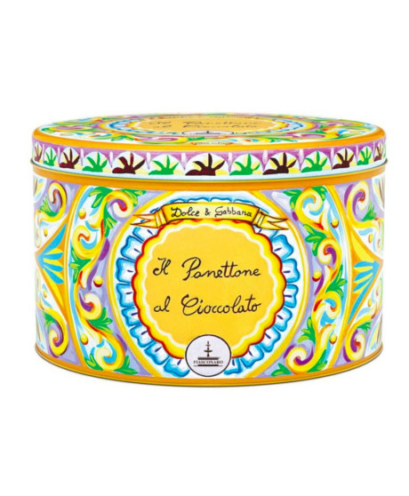 Fiasconaro - Dolce & Gabbana - Panettone Chestnuts and Gianduja - Limited Edition - 1000g Fiasconaro - Dolce & Gabbana - Panettone Chestnuts and Gianduja - Limited Edition - 1000g