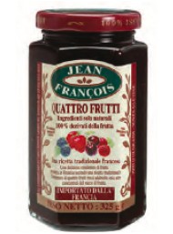Jean Francois - Quattro Frutti - 325g