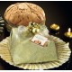 Flamigni - Sugar Iced Panettone - GLASS PLATE - 750g