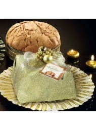 Flamigni - Sugar Iced Panettone - GLASS PLATE - 750g