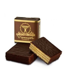 Babbi - 10 Viennesi - Wafers Covered with Dark Chocolate