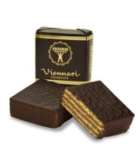 Babbi - 10 Viennesi Dark - Wafers Covered with Dark Chocolate