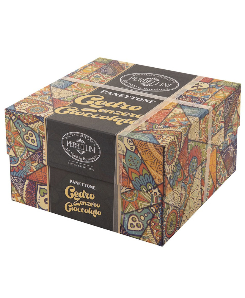 Perbellini - Panettone Ginger, Chocolate and Cedar - 950g