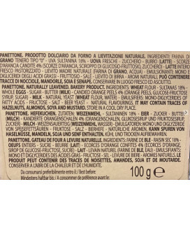 Virginia - Panettone alto Tradizionale - Scatola di Latta - 750g