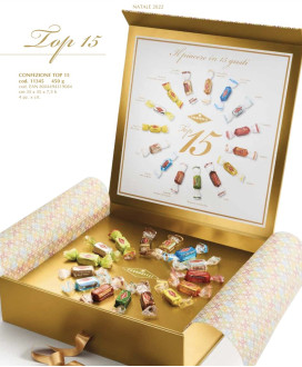 Condorelli - Confezione Torroncini TOP 15 Gusti - 450g