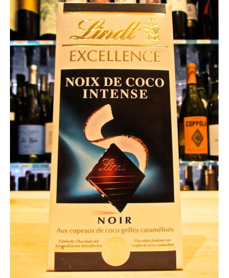 Vendita online tavolette di cioccolato Lindt & Sprüngli Exellence fondente amaro con Cocco Caramellato, Noix de Coco Intense. Sh