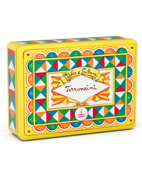 Fiasconaro - Little Assorted Nougats - 250g - Dolce e Gabbana Tin Box