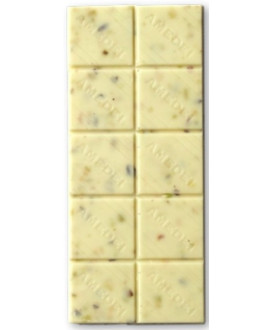 Amedei Toscano Red, white chocolate bars with pistachios - Online shop best price italian bar Amedei