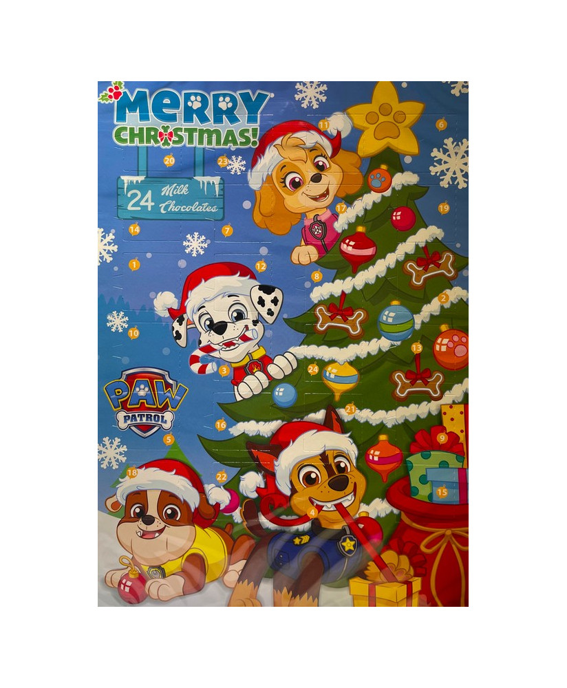 Calendario avvento cioccolatini Paw Patrol vendita online | corso101